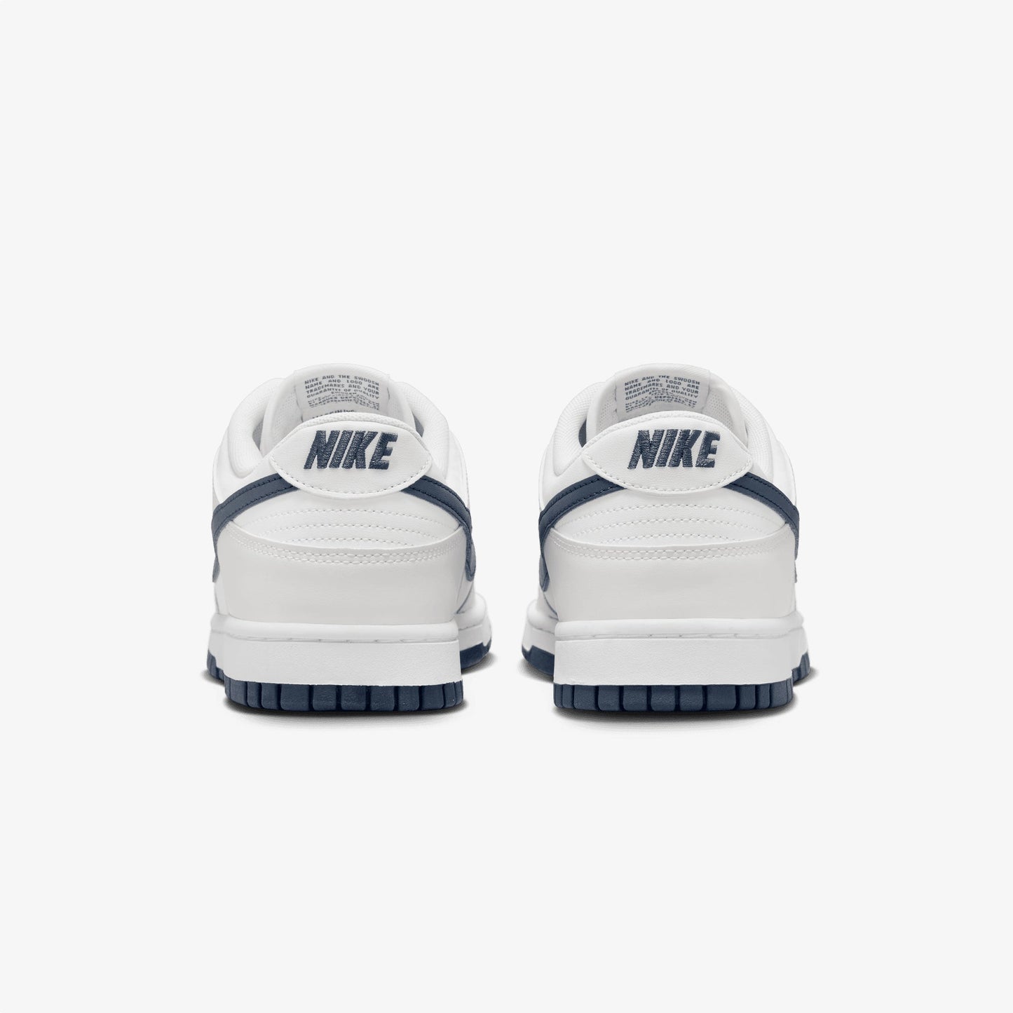 NIKE | DUNK LOW RETRO { SUMMIT WHITE/MIDNIGHT NAVY-PLATINUM TINT