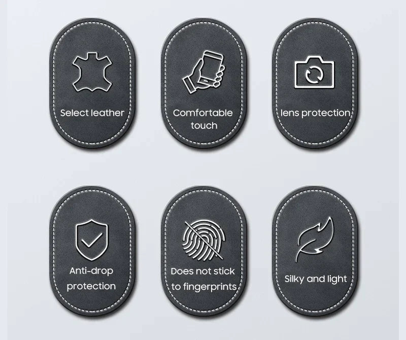 Matte Shield Anti Smudge Leather Case - Google Pixel