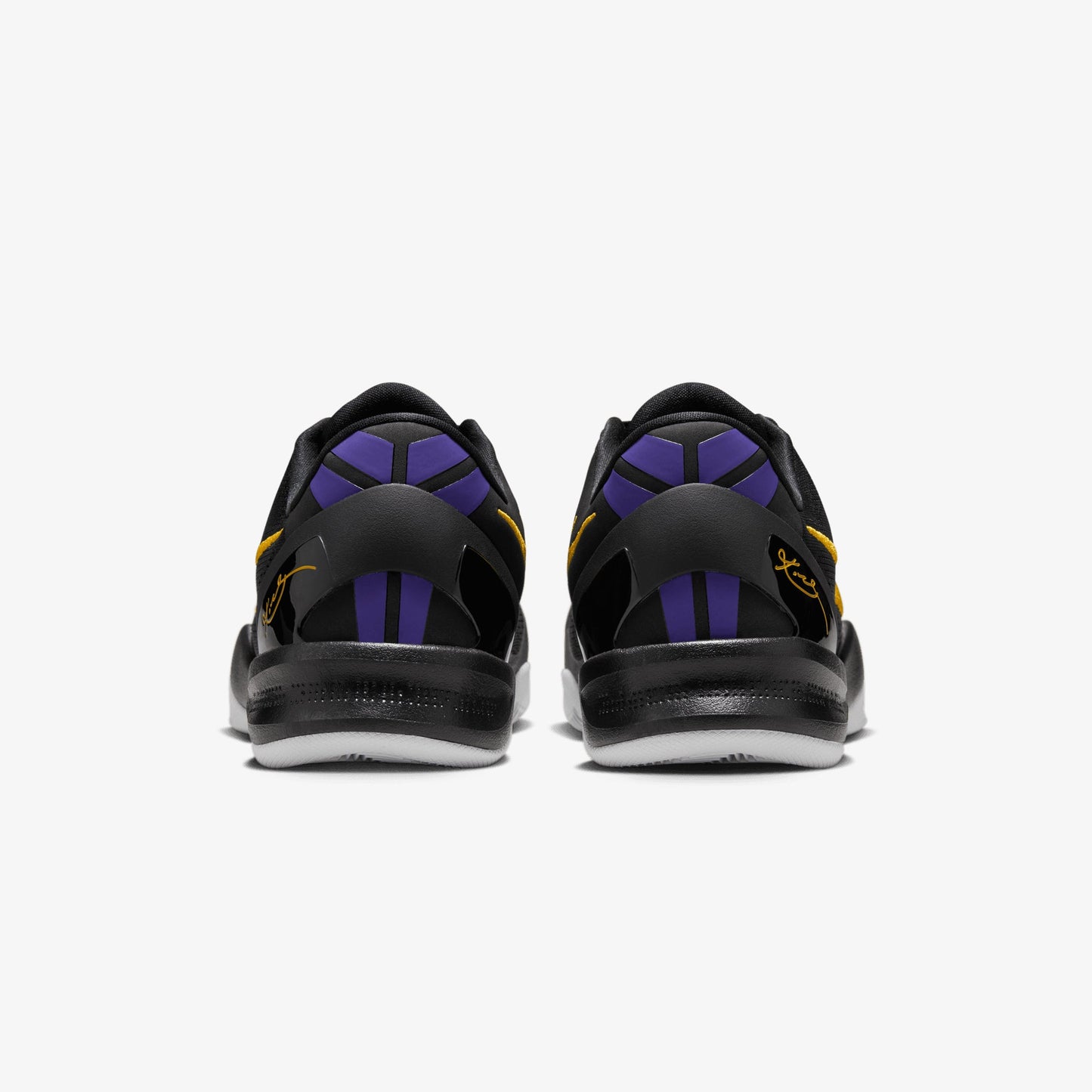 NIKE | KOBE BRYANT KOBE VIII PROTRO { BLACK/UNIVERSITY GOLD-WHITE-COURT PURPLE