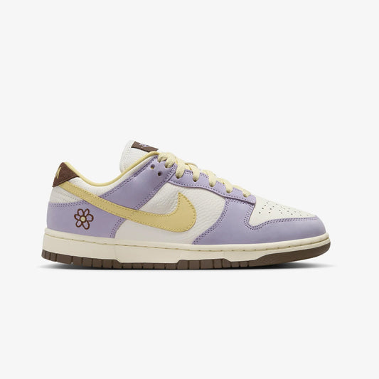 Nike | DUNK LOW PREMIUM  { LILAC BLOOM/SOFT YELLOW-SAIL