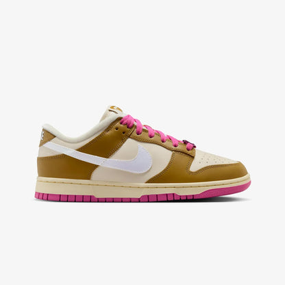 Nike | DUNK LOW SE  { BRONZINE/COCONUT MILK-PLAYFUL PINK