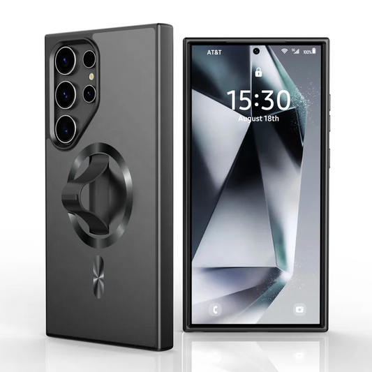 Galaxy S24 Ultra Armor Flex Hybrid Magnetic Stand Case