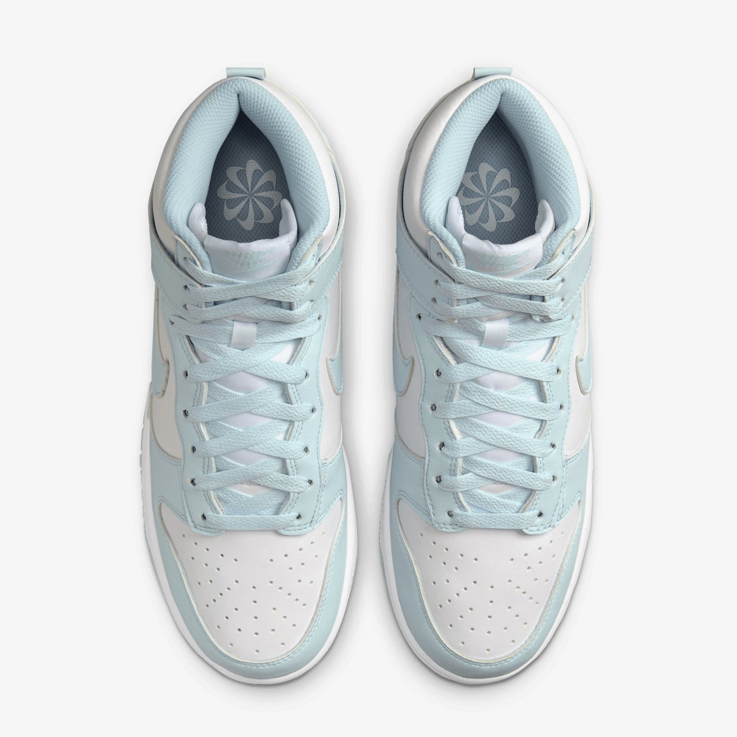 NIKE | DUNK HIGH NEXT NATURE { WHITE/GLACIER BLUE-WHITE