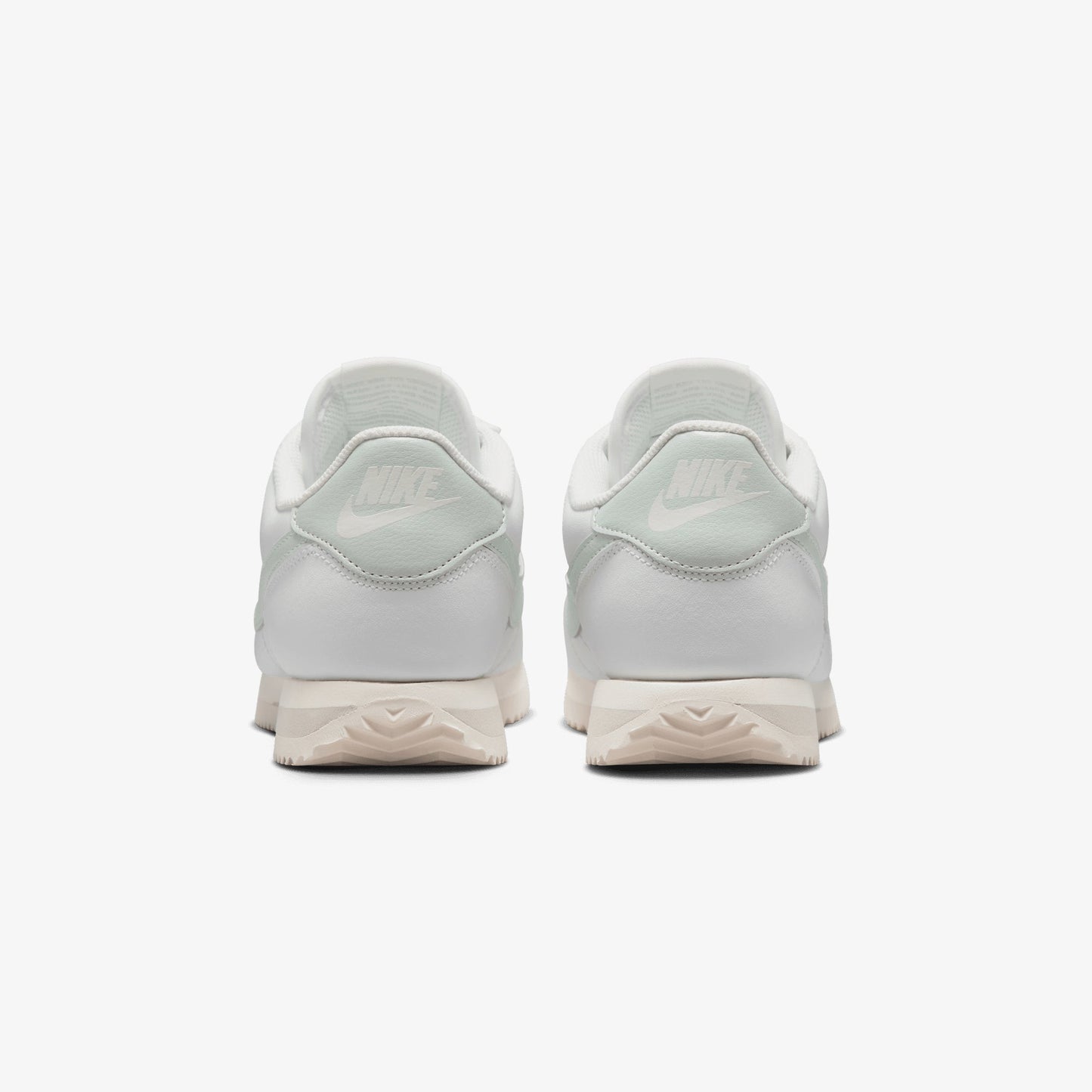 Nike | CORTEZ LEATHER { SUMMIT WHITE/LIGHT SILVER-SAIL