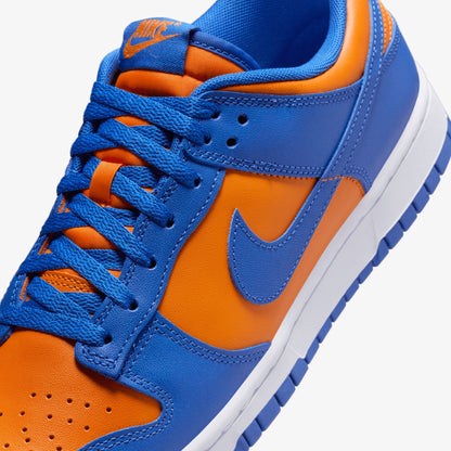 NIKE | DUNK LOW RETRO { BRIGHT CERAMIC/TM ROYAL-UNIVERSITY RED