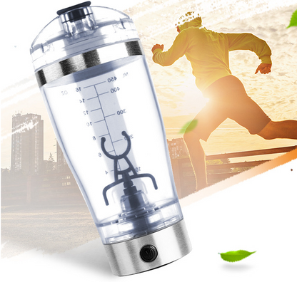 Electric Protein Shake Stirrer USB Shake Bottle Milk Coffee Blender Kettle Sports .