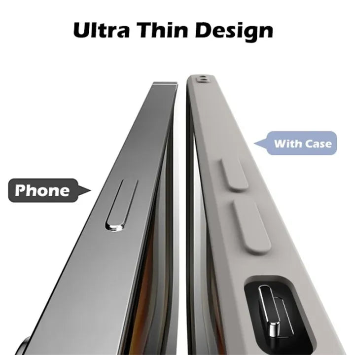 Premium Embossed Magsafe Lens Shield Case - iPhone