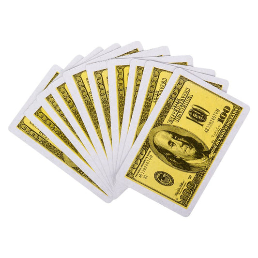 $100 Bill Playing Cards Kids Toy Sold By Dozen