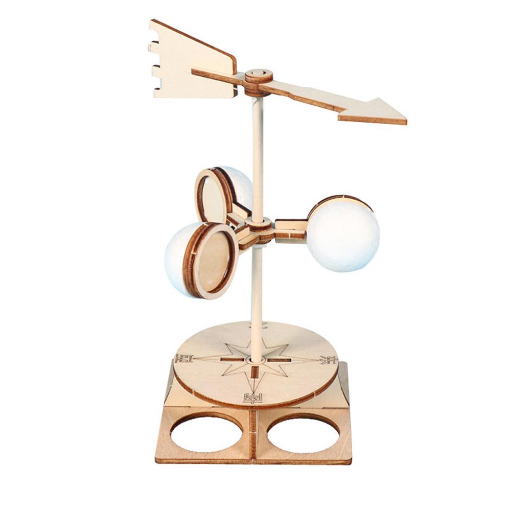DIY Handmade Wooden Wind Indicator – Interactive STEM Toy