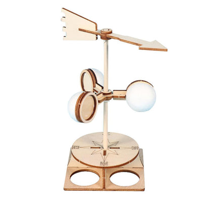 DIY Handmade Wooden Wind Indicator – Interactive STEM Toy