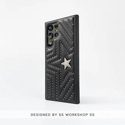 Glamorous Rivet Embellished Star Case - Samsung