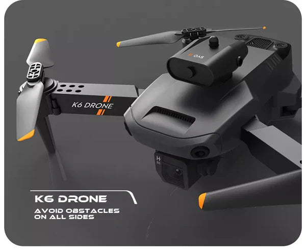 K6 Drone With Camera 4K HD Four Side 360 Obstacle Avoidance UAV Quadcopter Mini Drone