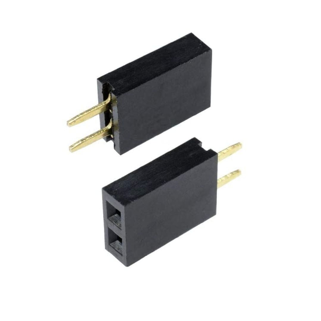 Female Berg Strip 2.54mm Straight Header Pin