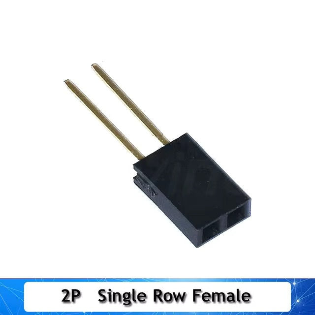 Female Berg Strip 2.54mm Straight Header Pin