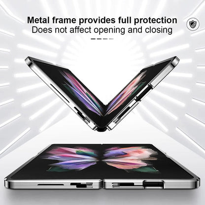 Galaxy Z Fold4 (Front+Back) Protection Magnetic Fit Case