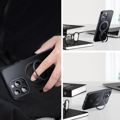 iPhone 15 Series Magnetic 360° Rotation Ring Holder Case