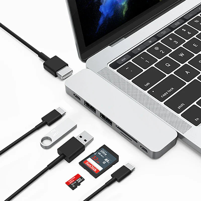 MultiPort Pro 7 In 1 USB Hub