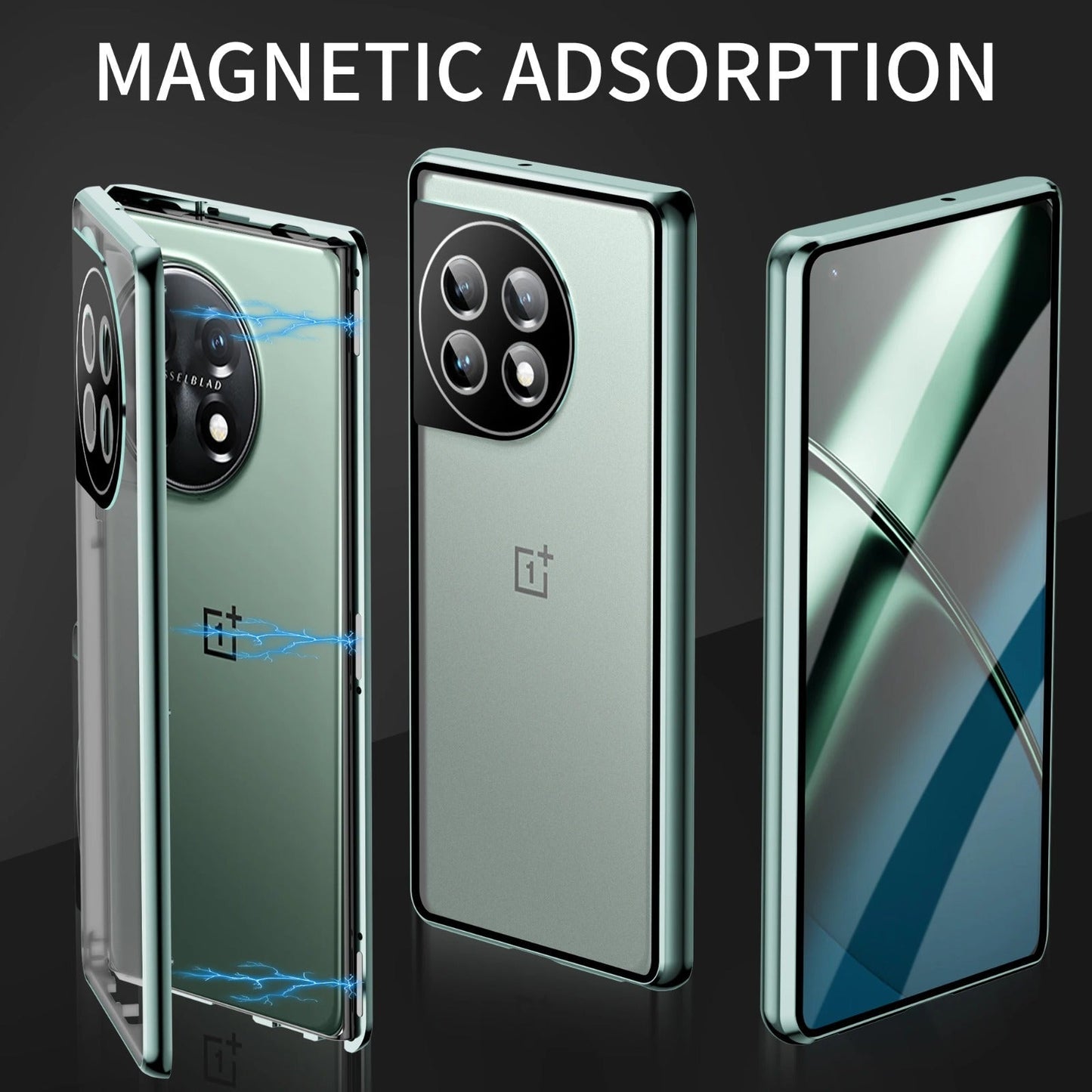 OnePlus 10R Velocity Metal Craft Dual Glass Armor Case