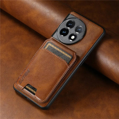 Refined Luxury Leather Card Holder Case - OnePlus