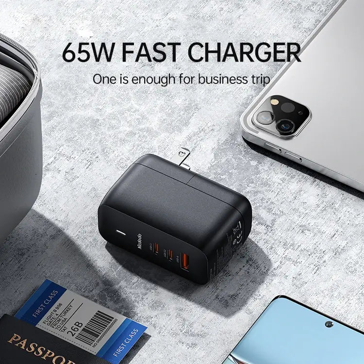 Dynamic Trio 65W Super Charging Adaptor