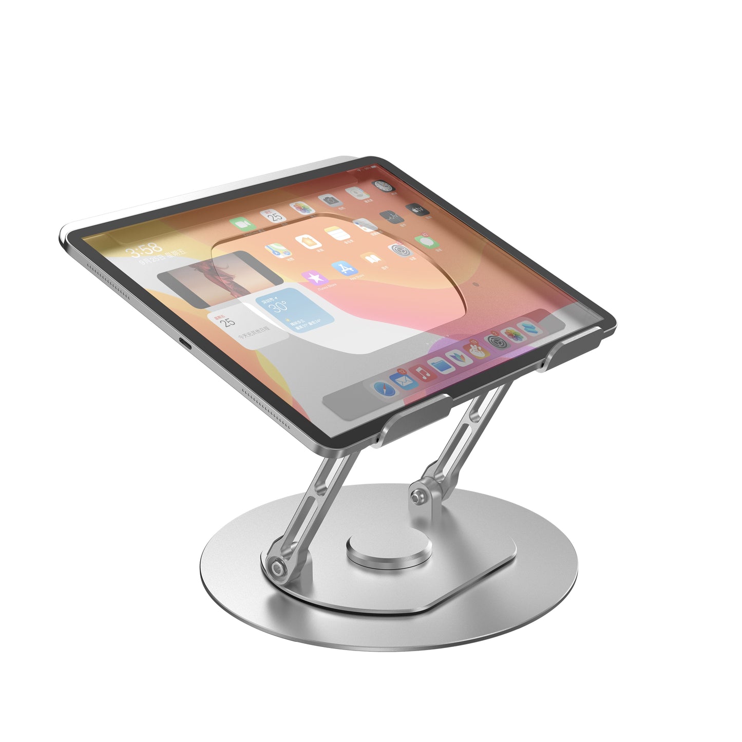 Ultra Sleek Metallic Foldable Laptop Stand