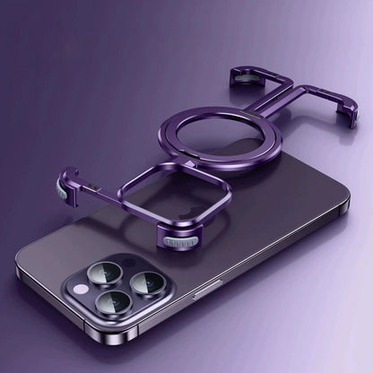 iPhone 15 Series Pivot Guard Magnetic Ring Stand Case