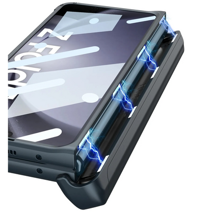 Fold Clip Magnetic Hinge Kickstand Case - Samsung