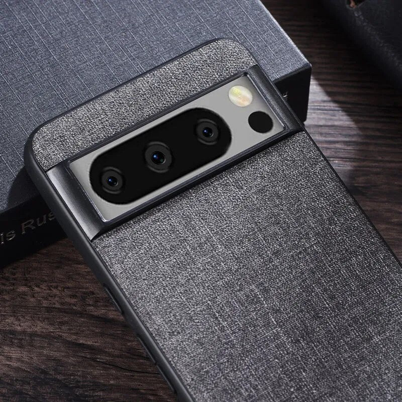 Pixel 7 Series Business Weave Fabric Pattern Case