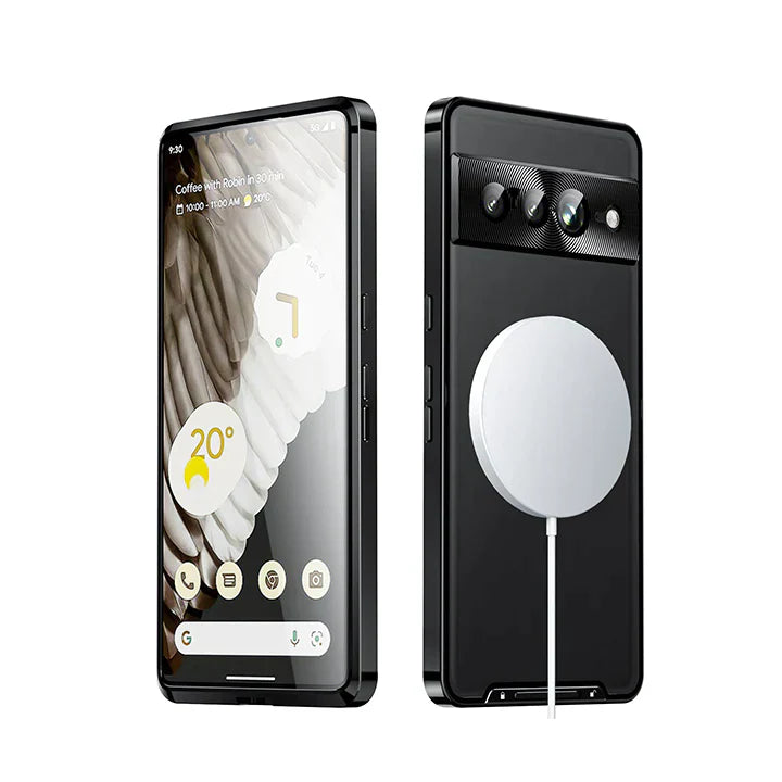 Pixel 7 Series Luxe Guard Ultra Thin Metal Frame Case