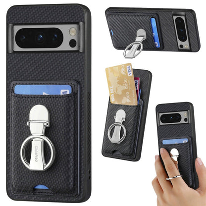 Pixel 8 Series Elite Wallet Guard Metal Bracket Case