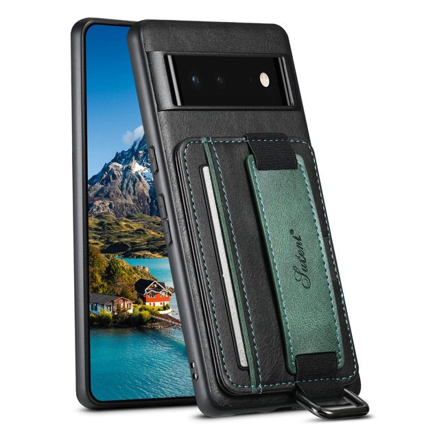 Pixel 7 Series Elegance Urban Retro Card Holder Case