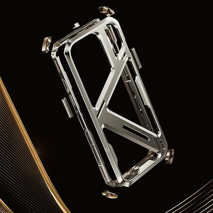 Titanium Alloy Armor Frame Case - iPhone