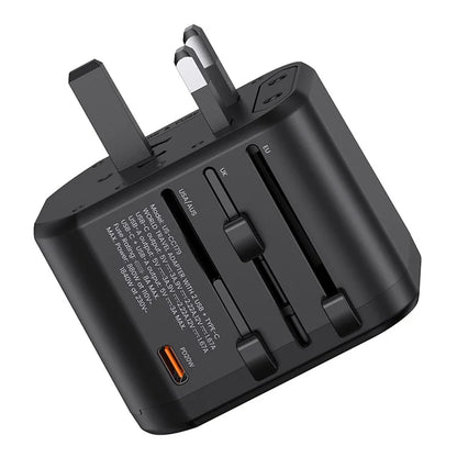 Versatile Global 20W Travel Power Socket with Adapter