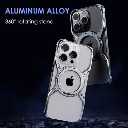 Titanium Frameless Cooling Bracket Case - iPhone