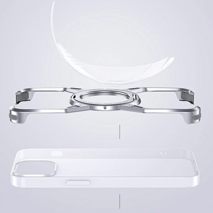 Titanium Frameless Cooling Bracket Case - iPhone