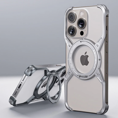 Titanium Frameless Cooling Bracket Case - iPhone