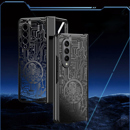 Galaxy Z Fold Series Mechanical Integrated Electroplating Case