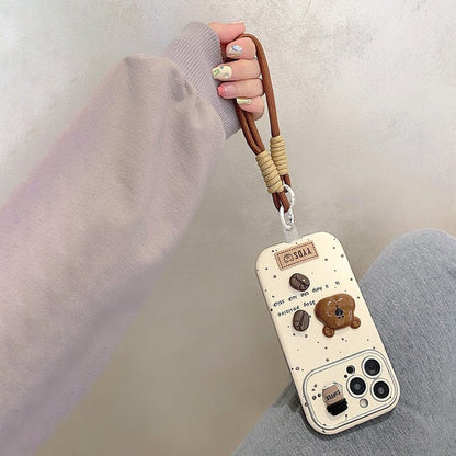 Graffiti Lovable Bear Case with Charm