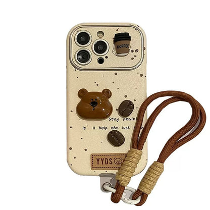 Graffiti Lovable Bear Case with Charm
