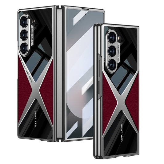 Galaxy Z Fold6 Polished Guard Business Leather Case