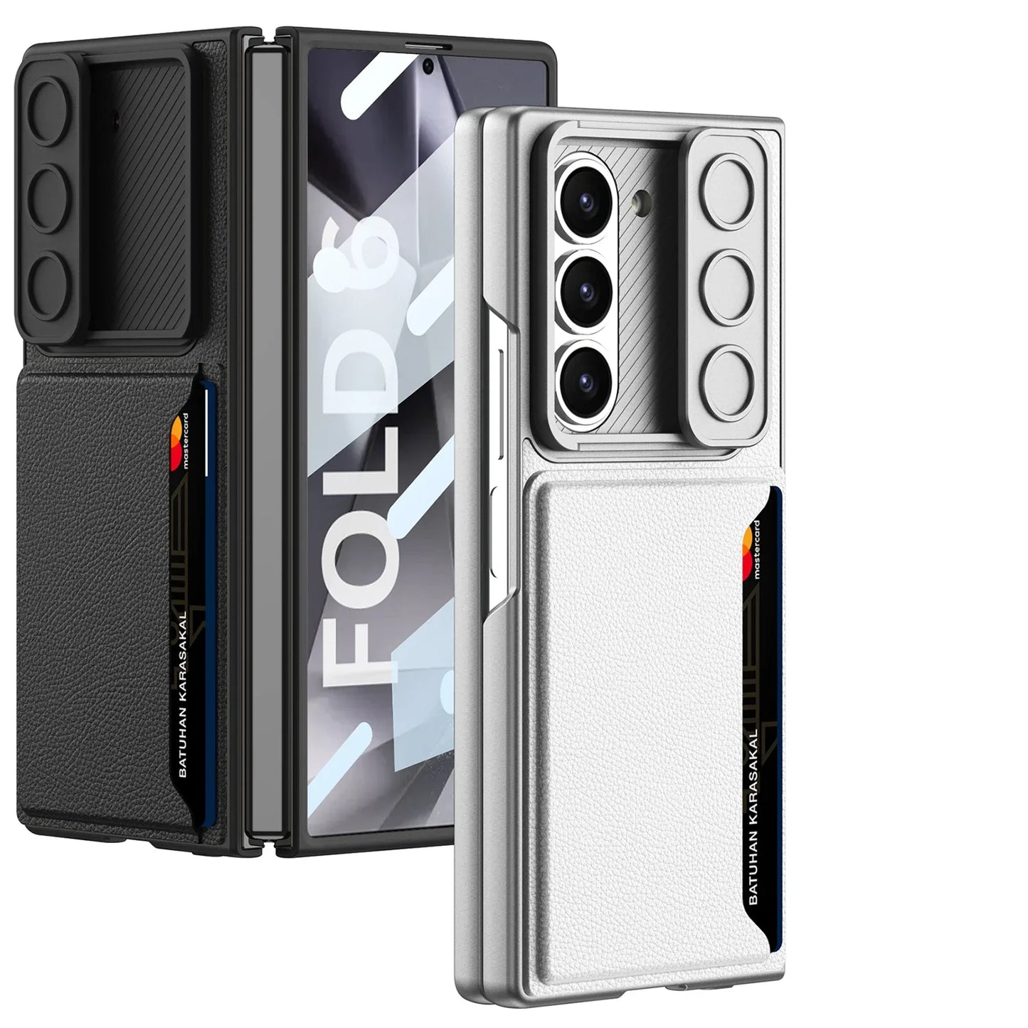 Galaxy Z Fold6 Sliding Window Wallet Case