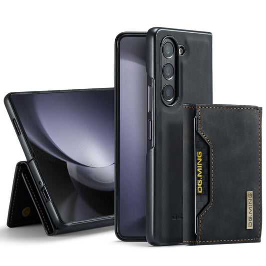 Galaxy Z Fold Series Versatile Magnetic Leather Wallet Case