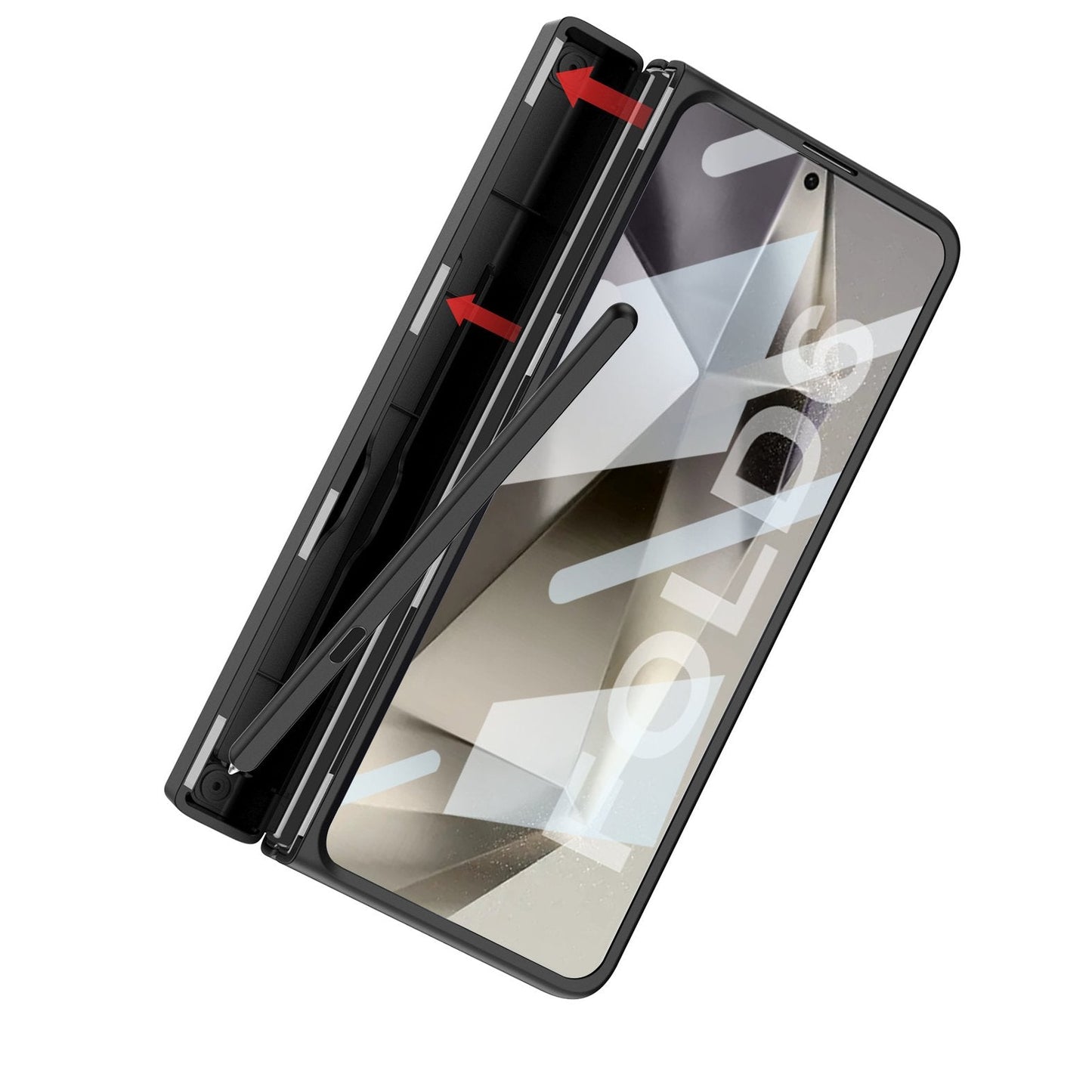 Galaxy Z Fold6 Guardian Sliding Lens Ring Buckle Case