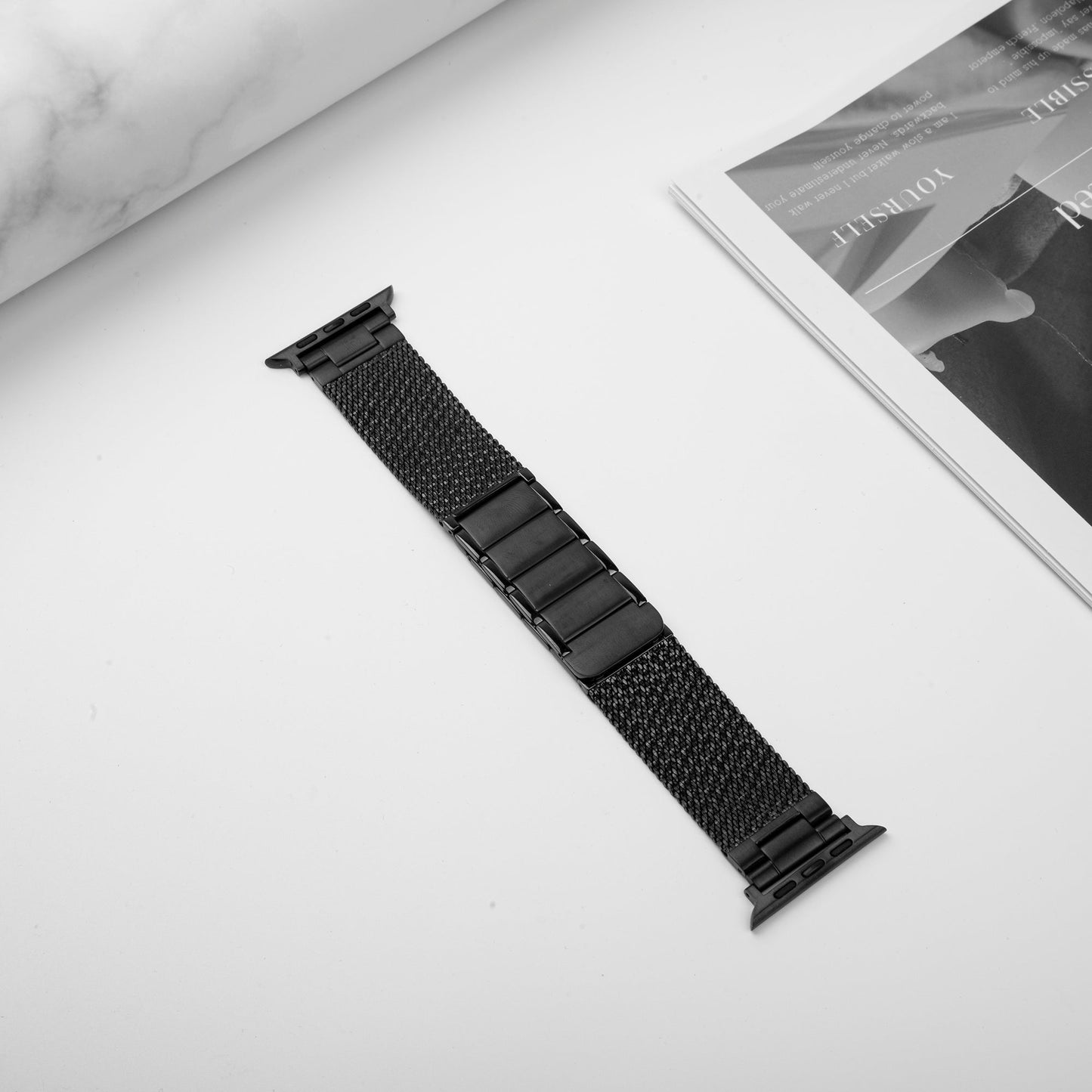 Premium Hybrid Mesh Link Strap for Apple Watch