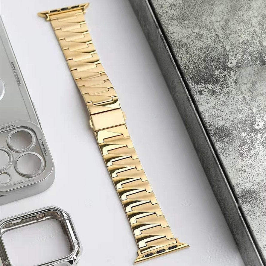 Amaze Toothed Alloy Strap for Apple Watch