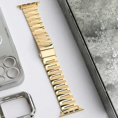 Amaze Toothed Alloy Strap for Apple Watch