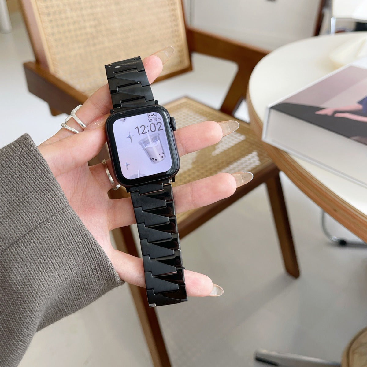 Amaze Toothed Alloy Strap for Apple Watch