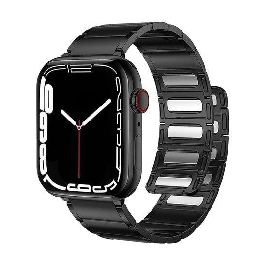 Luxury Magnetic Metal Link Strap for Apple Watch