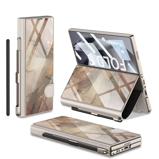 Galaxy Z Fold6 Premium Marble Pattern Case