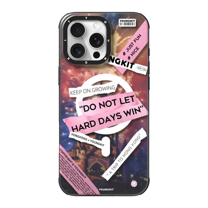 YOUNGKIT Urban Street Style Sticker Case - iPhone